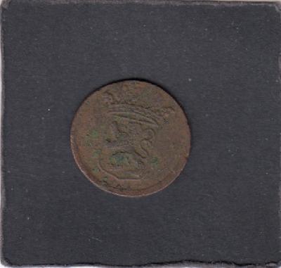 Beschrijving: Duit V.O.C. Holland S104
